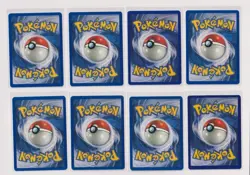 Pokemon Base Set Collection Beedrill Rare Dugtrio Impostor Professor Oak English - Image 4
