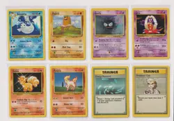 Pokemon Base Set Collection Beedrill Rare Dugtrio Impostor Professor Oak English - Image 5