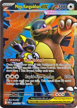 Pokemon TCG Mega Kangaskhan EX Ultra Rare Holo 164/132 Mega Evolution NM - Image 1