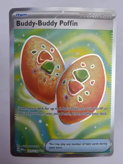 Buddy-Buddy Poffin 167/132 - Pokemon TCG Mega Evolution Ultra Rare NM - Image 1