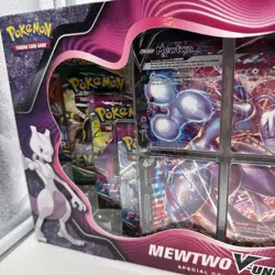 Pokemon TCG Mewtwo V-Union Special Collection Box Sealed Evolving Skies Pack 820650106934 - Image 2