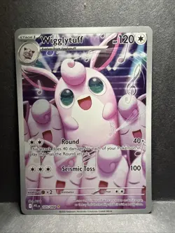 Wigglytuff 105/094 - Illustration Rare - Pokemon TCG: Phantasmal Flames - NM - Image 1
