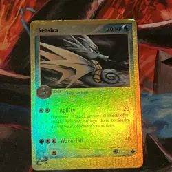 Pokemon TCG: Seadra 40/97 (2003) EX Dragon • Reverse Holo E-reader Series - Image 1
