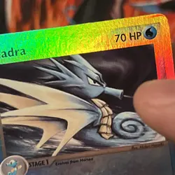 Pokemon TCG: Seadra 40/97 (2003) EX Dragon • Reverse Holo E-reader Series - Image 3