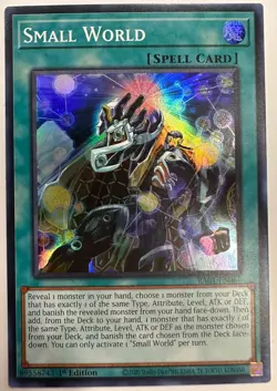 Yugioh! - Small World - RA01-EN067 - Super Rare - NM/M - Image 1