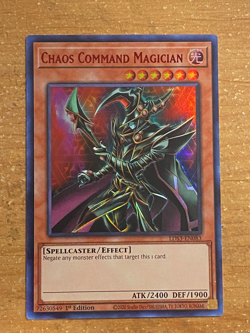 🔴 Yugioh LDS3-EN083 Chaos Command Magician RED Ultra Rare 1st Edition - Image 1