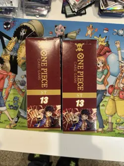 Lot Of 2 ONE PIECE Card Game ST-13 The Three Brothers Starter Deck SEALED - Image 3