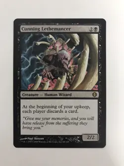Cunning Lethemancer MTG Magic the Gathering Card NM Near Mint ALA - Image 1