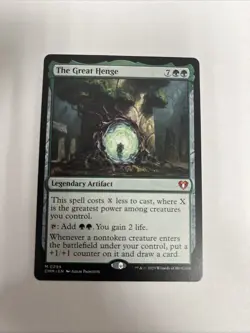 The Great Henge Nonfoil Card #0294 MTG LP - Image 1