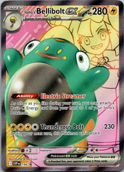 Iono's Bellibolt ex Promo SV: Scarlet & Violet Promo Cards 194 NM - Image 1