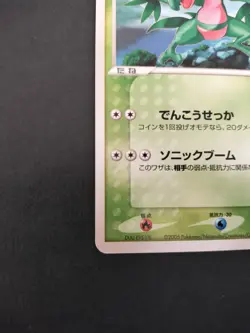 Ash's Grovyle 001/020 Pokemon Card VS Movie Promo Vintage Nintendo 2005 TCG - Image 4
