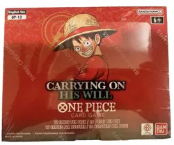 One Piece Card Game OP-13 Carrying On His Will Booster Box Factory SEALED - Image 1