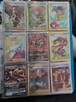 Pokemon Card SIR/Full Art/EX/GX Lot Childhood Binder Collection - Image 2