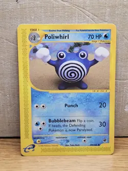 Poliwhirl 89/165 Expedition Non-Holo Pokemon Card TCG - Image 1
