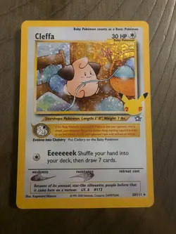 Pokemon TCG Cleffa Classic Collection Celebrations Card 20/111 - Image 1