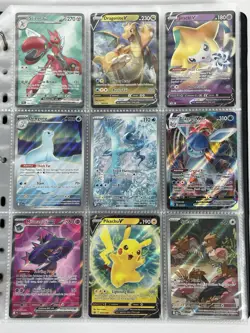 Pokemon Card Collection Binder Lot Holo Rare Articuno Pikachu Dragonite Galceon - Image 1