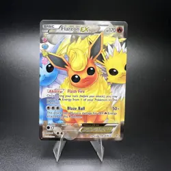 Flareon EX RC28/RC32 - XY Generations Radiant Collection Full Art Pokemon Card - Image 1