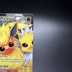 Flareon EX RC28/RC32 - XY Generations Radiant Collection Full Art Pokemon Card - Image 4