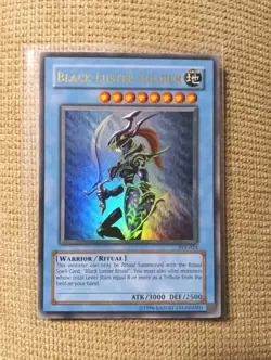 Yu-Gi-Oh! Black Luster Soldier SYE-024 Holo Ritual Moderately Played Card - Image 1