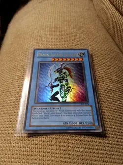 Yu-Gi-Oh! Black Luster Soldier SYE-024 Holo Ritual Moderately Played Card - Image 2