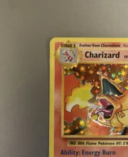 2016 Pokemon TCG Mega Charizard EX Evolutions Holo Rare Card 11/108 - Image 3