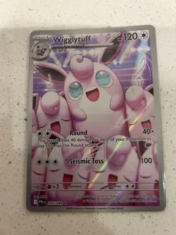 Wigglytuff 105/094 Phantasmal Flames - NM/Pack Fresh Pokemon Card - Image 1
