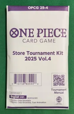 One Piece Card Game Store Tournament Kit 2025 Vol 4 Sealed with Free Shipping - Image 1