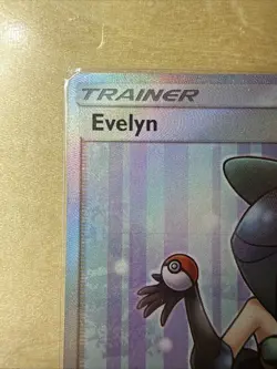 🔥POKEMON EVELYN TRAINER FULL ART HOLO CARD 175/181 TEAM UP SM🔥 - Image 2
