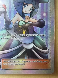 🔥POKEMON EVELYN TRAINER FULL ART HOLO CARD 175/181 TEAM UP SM🔥 - Image 4