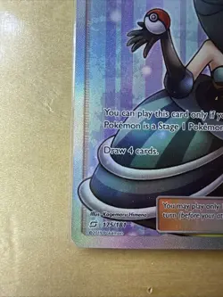 🔥POKEMON EVELYN TRAINER FULL ART HOLO CARD 175/181 TEAM UP SM🔥 - Image 5