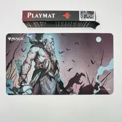 Official Ultra Pro Alrund God of the Cosmos Playmat Kaldheim MTG TCG CCG Rare - Image 1