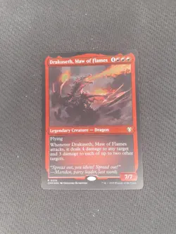 Drakuseth, Maw of Flames (Foil Etched) Commander Masters - Image 1