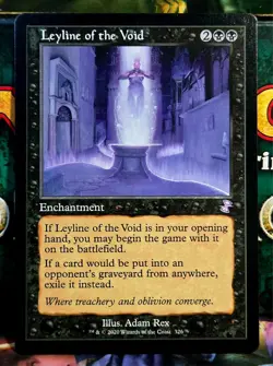 magic the gathering - Leyline of the Void - Enchantment - Black - Swamp - Image 1
