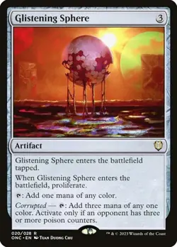 Glistening Sphere Phyrexia: All Will Be One Commander LP MTG - Image 1