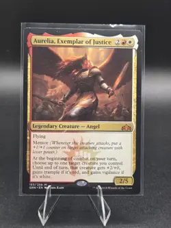 Aurelia, Exemplar of Justice Guilds of Ravnica Regular NM Mythic 153/259 - Image 1