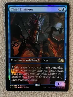 MTG - Chief Engineer FOIL - LP/NM - M15 Game Day Promo - Magic the Gathering - Image 1