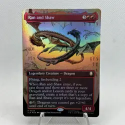 MTG Ran and Shaw (Borderless Foil) Avatar: The Last Airbender 0325 NM - Image 1