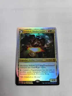 Grimlock, Dinobot Leader Grimlock, Ferocious King Media Promos Foil - Image 1