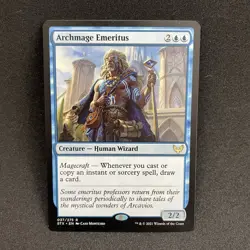 MTG Archmage Emeritus 037/275 Strixhaven - Image 1
