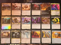 MTG EDH Custom Commander Deck: Ardbert, Warrior Of Darkness - BW Legends - Image 2