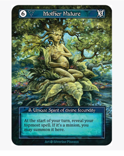 Mother Nature (FOIL) Unique Beta Sorcery - Image 1