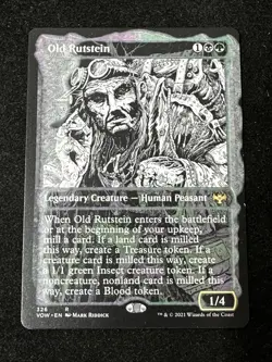Old Rutstein Showcase Crimson Vow Magic the Gathering MTG NM Regular 326 - Image 1