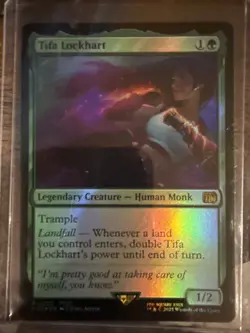 Tifa Lockhart MTG 206 Final Fantasy Foil - Image 1