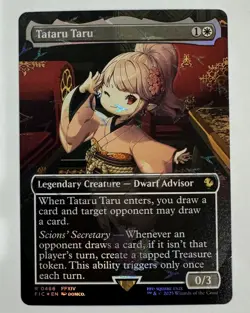 MTG Tataru Taru Borderless Chocobo Track Foil Commander: Final Fantasy 0466 - Image 1