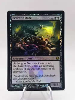 Necrotic Ooze 72/249 Foil Scars of Mirrodin SOM MTG NM - Image 1