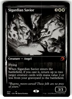 Sigardian Savior Innistrad: Midnight Hunt Double Feature MTG NM - Image 1