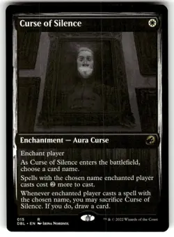 Curse of Silence Innistrad: Midnight Hunt Regular MTG Double Feature - Image 1