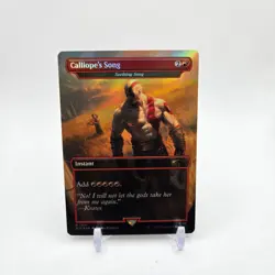 MTG Calliope’s Song (FOIL) God Of War: Greek Secret Lair MTG - Image 1