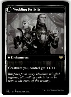 MTG Wedding Announcement Innistrad: Double Feature 312 Regular Rare NM - Image 2
