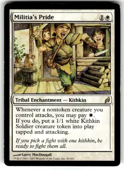 Militia's Pride Lorwyn Regular MTG - Image 1
